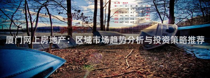 新宝5登录：厦门网上房地产：区域市场趋势分析与投资策略推荐