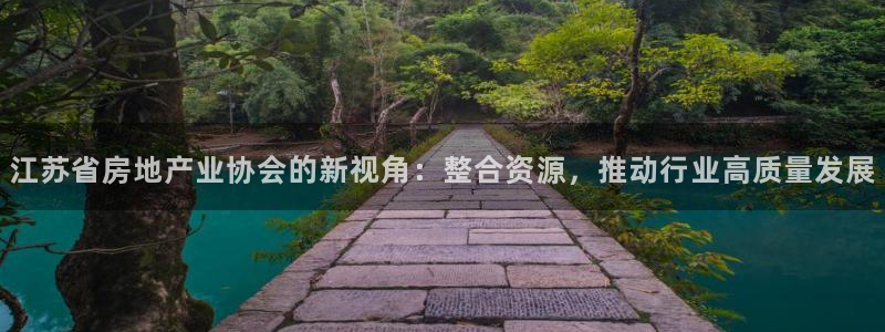 新宝5注册测速登录：江苏省房地产业协会的新视角：整合资源，推