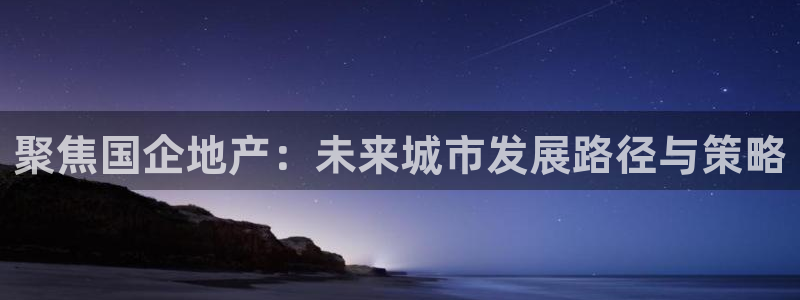 新宝5入口：聚焦国企地产：未来城市发展路径与策略