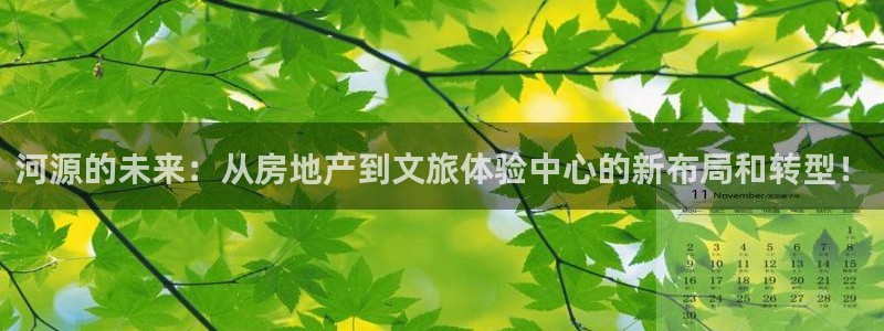 新宝5娱乐没：河源的未来：从房地产到文旅体验中心的新布局和转