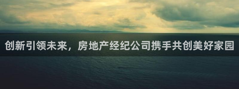 新宝5娱乐方：创新引领未来，房地产经纪公司携手共创美好家园