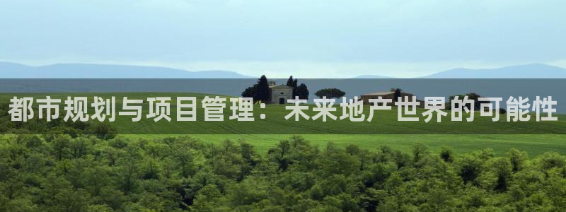 新宝5登录霸：都市规划与项目管理：未来地产世界的可能性