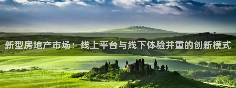 新宝5平台注册资金：新型房地产市场：线上平台与线下体验并重的